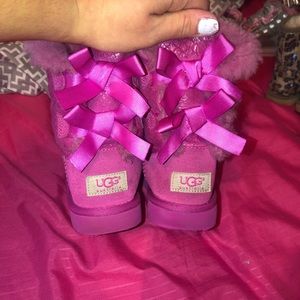 ✨💫UGG BAILY BOO METALLIC UGGS